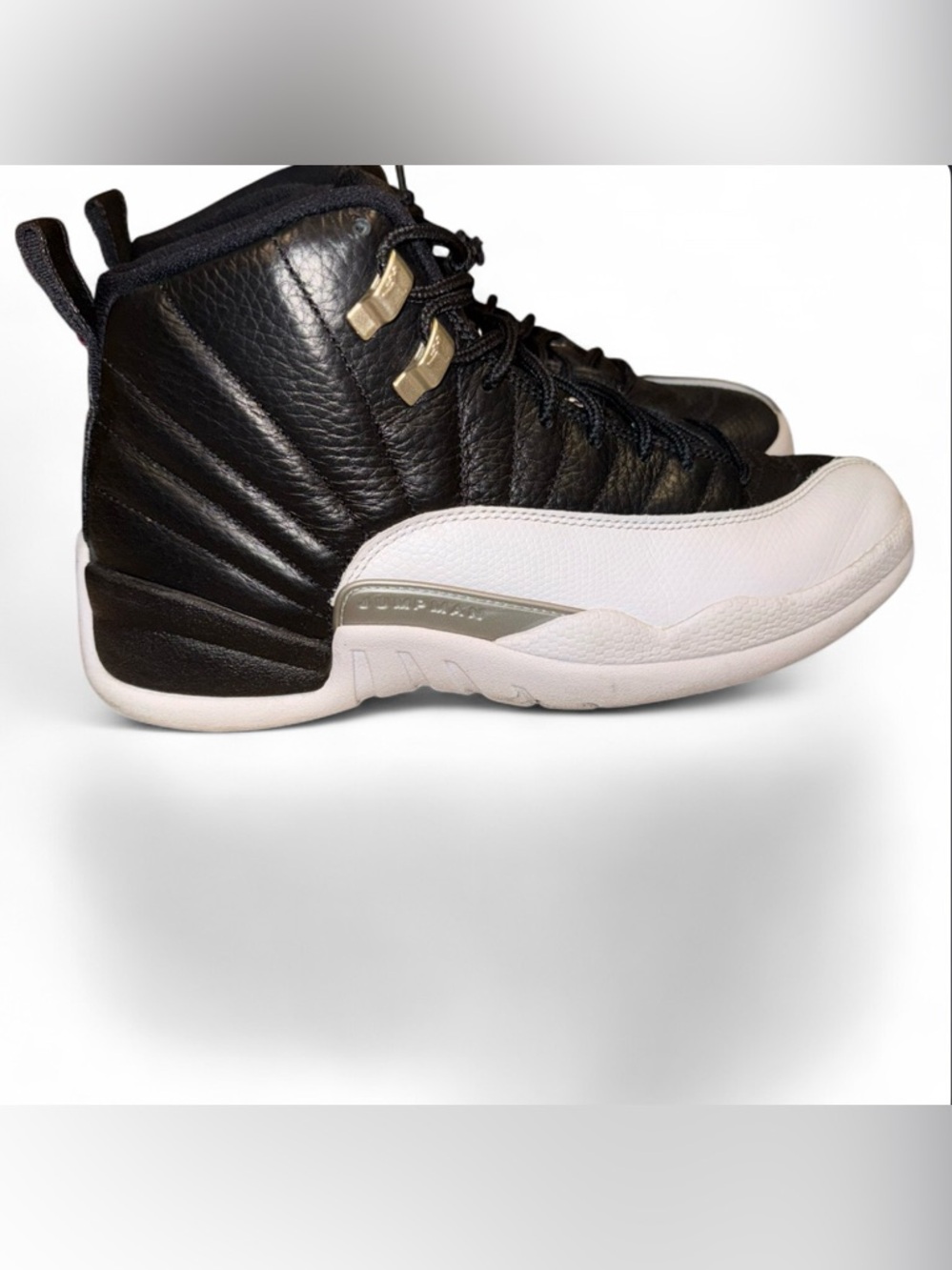 Black and White Air Jordan Retro 12 “Playoffs”